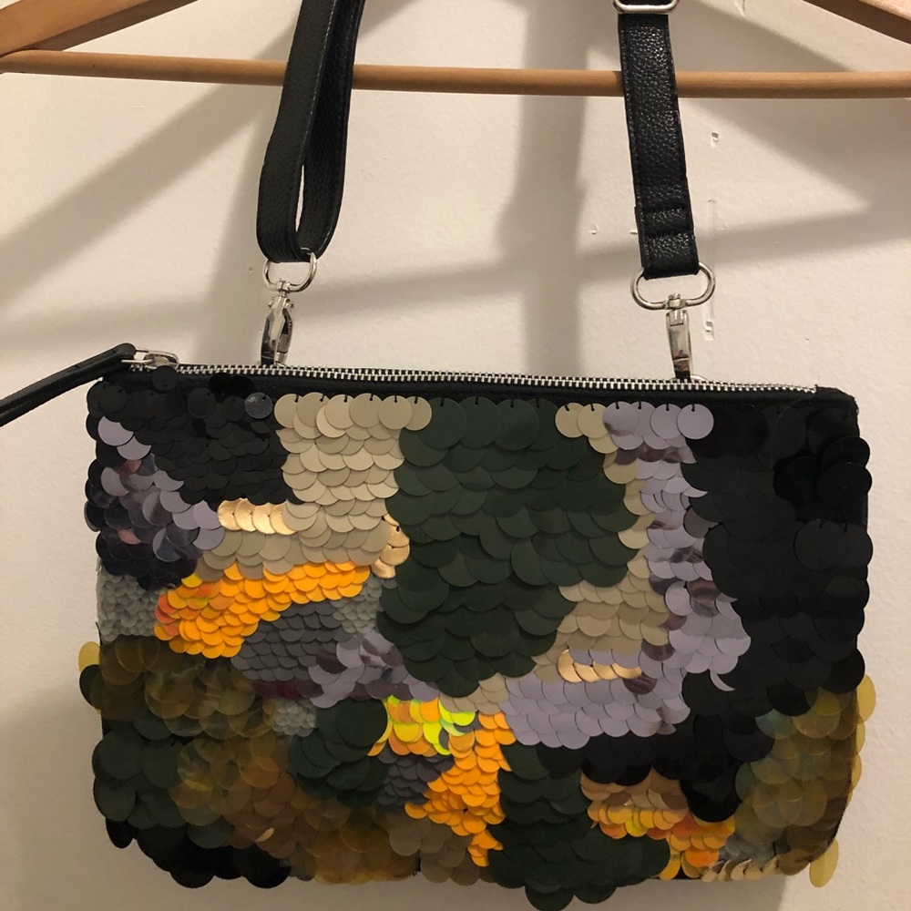 Zara Sequined Bag and Belt Bag